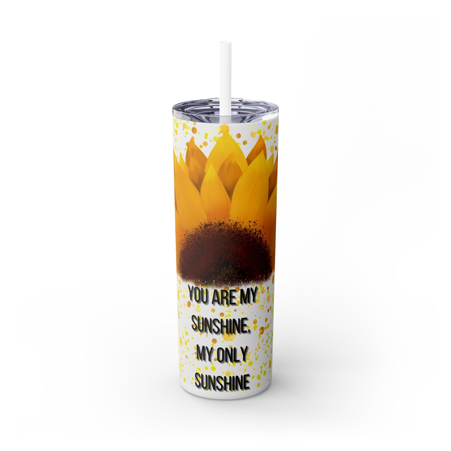 Skinny Tumbler with Straw, 20oz