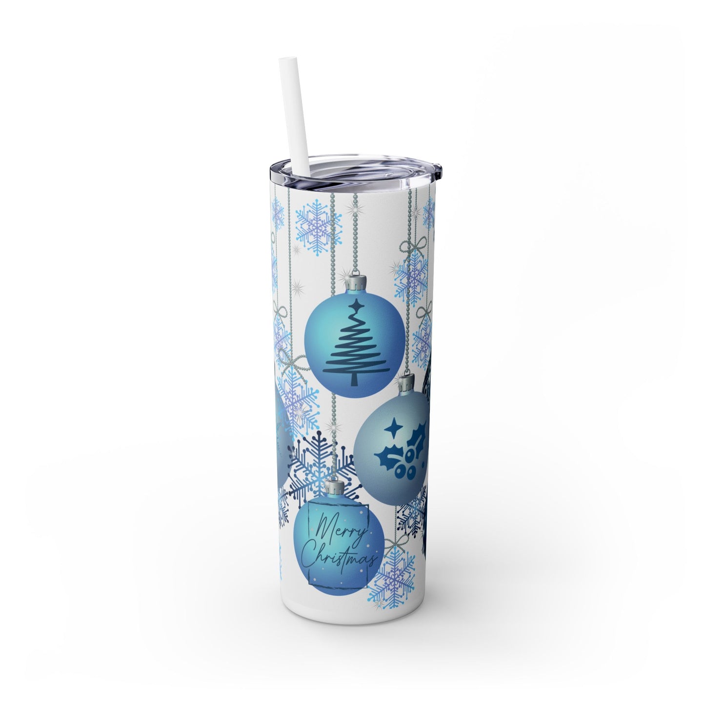 Skinny Tumbler with Straw, 20oz