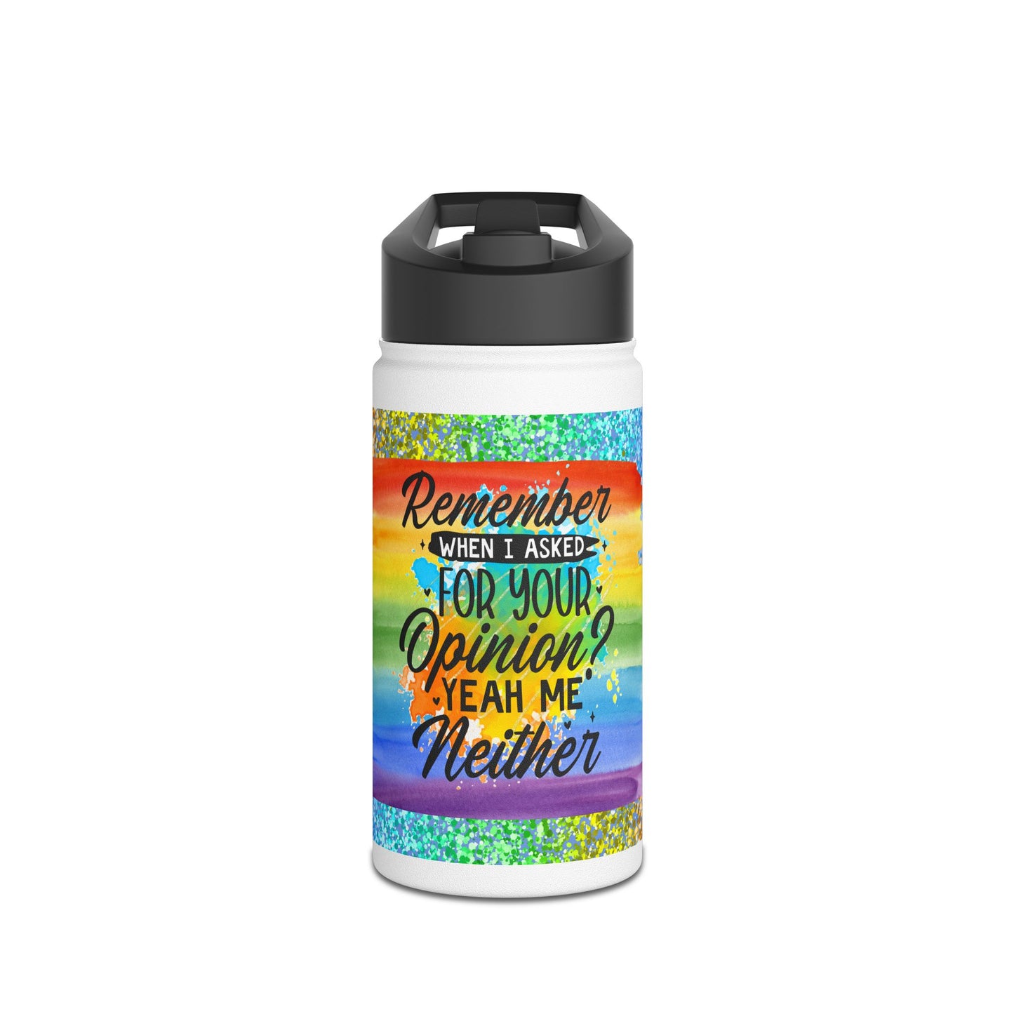 Stainless Steel Water Bottle, Standard Lid