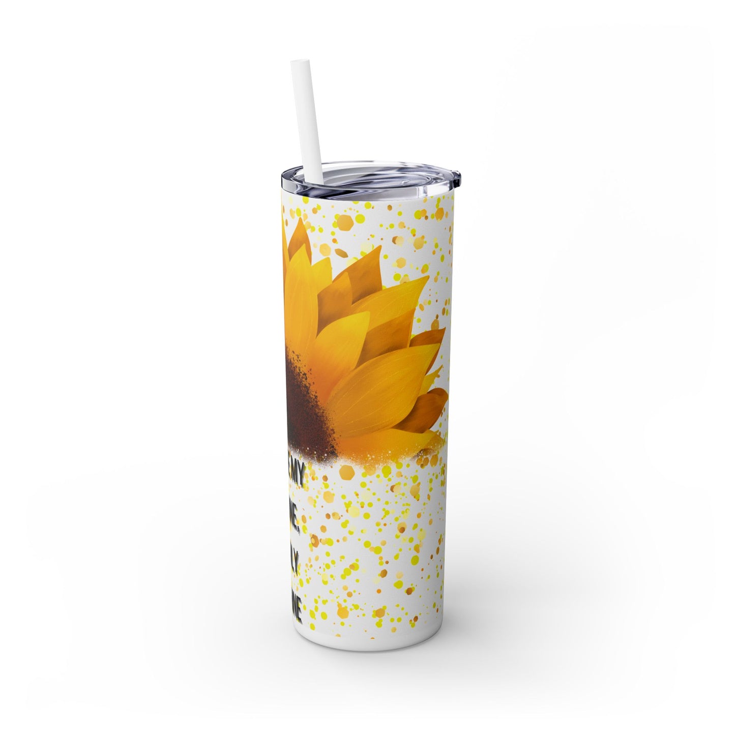 Skinny Tumbler with Straw, 20oz