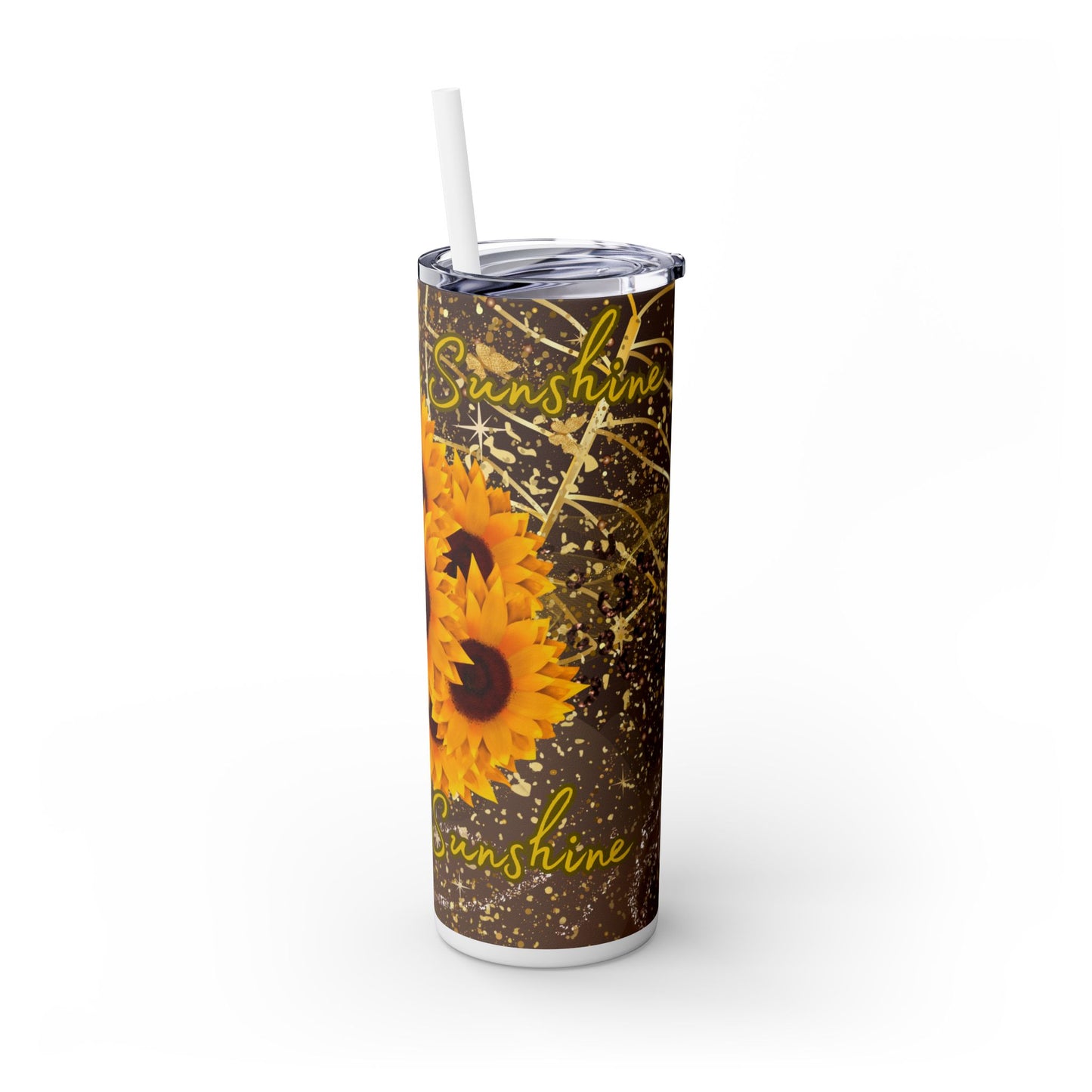 Skinny Tumbler with Straw, 20oz