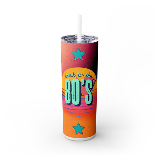 Skinny Tumbler with Straw, 20oz