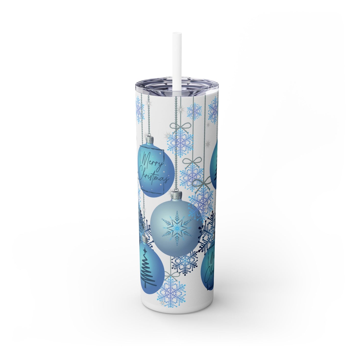 Skinny Tumbler with Straw, 20oz