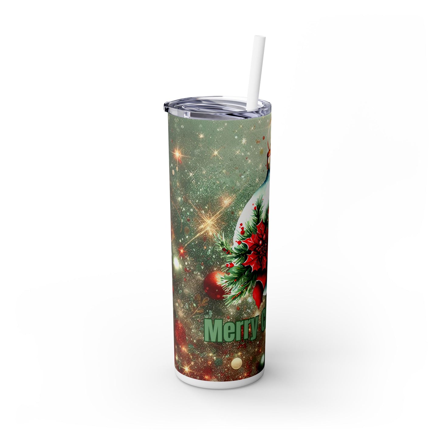 Skinny Tumbler with Straw, 20oz