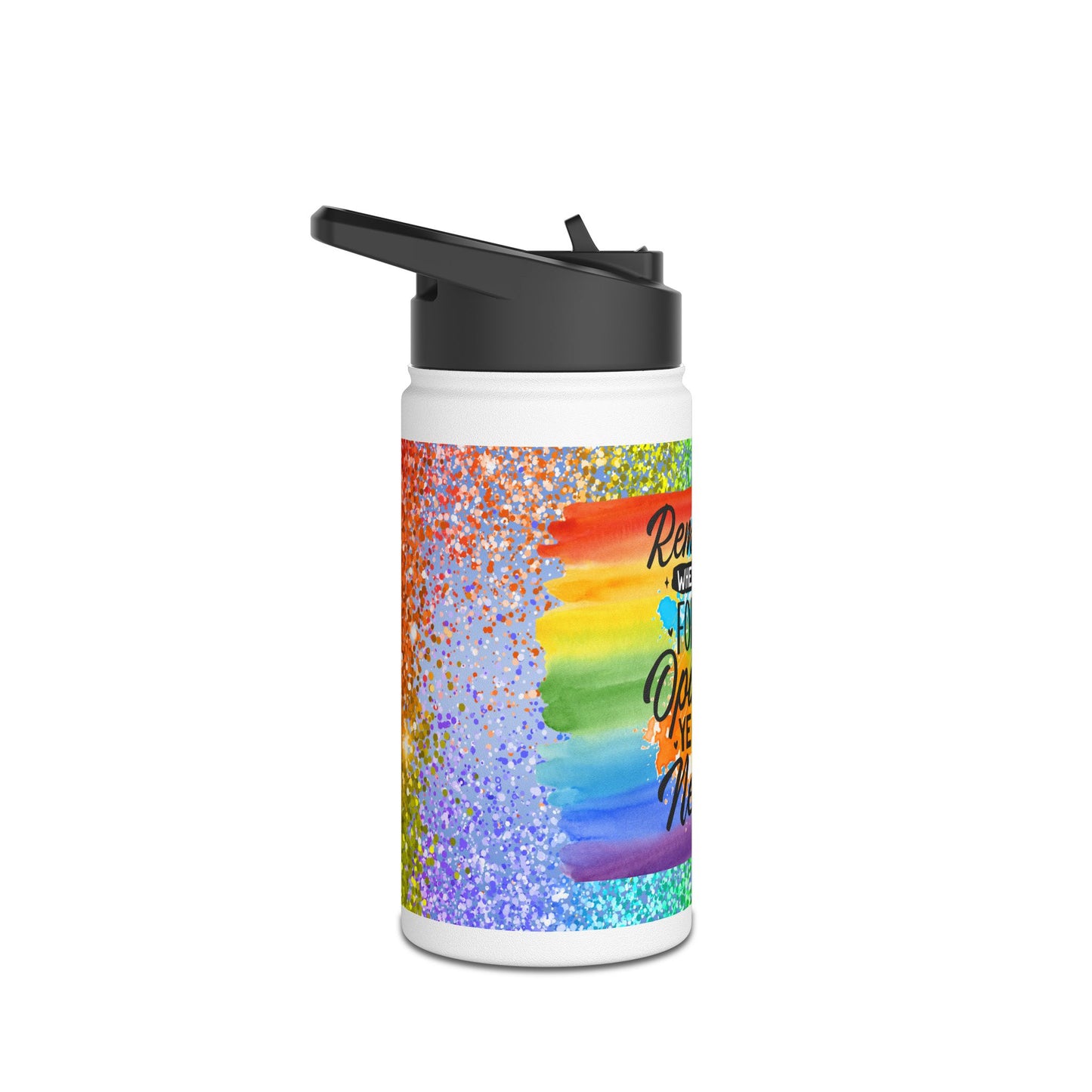 Stainless Steel Water Bottle, Standard Lid