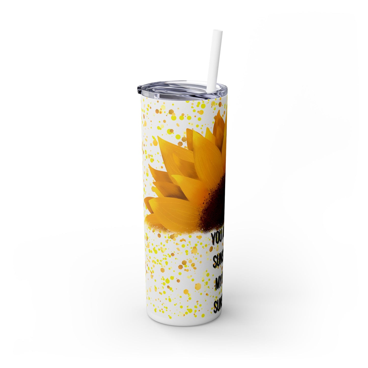 Skinny Tumbler with Straw, 20oz